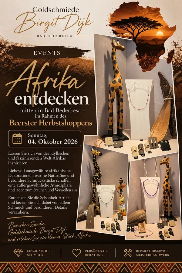 Plakat Afrika entdecken